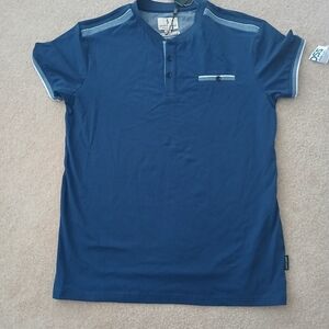 Scott James Men’s M  Blue Shirt New With Tag